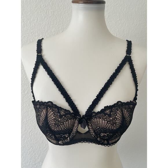 Adore Me Bra Lace Push Up Padded Underwire Lingerie - Picture 1 of 9